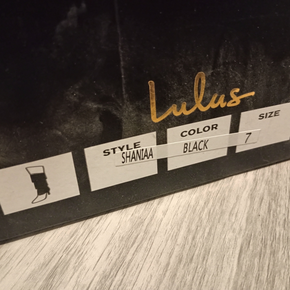 Lulu's Black Fringe Knee-High Boots - Picture 13 of 14